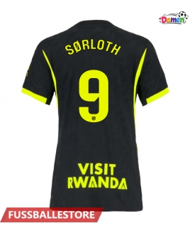 Günstige Atletico Madrid Alexander Sorloth #9 Auswärtstrikot Damen 2026-27 Kurzarm
